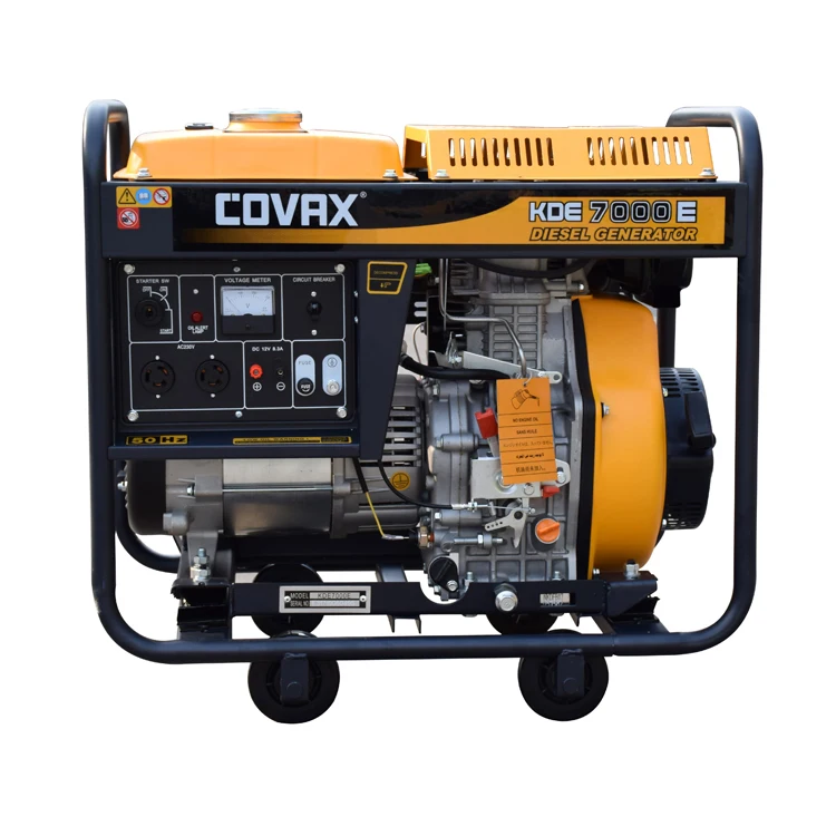 Compact Size 220-230 Volts Rated Voltage Diesel Generator