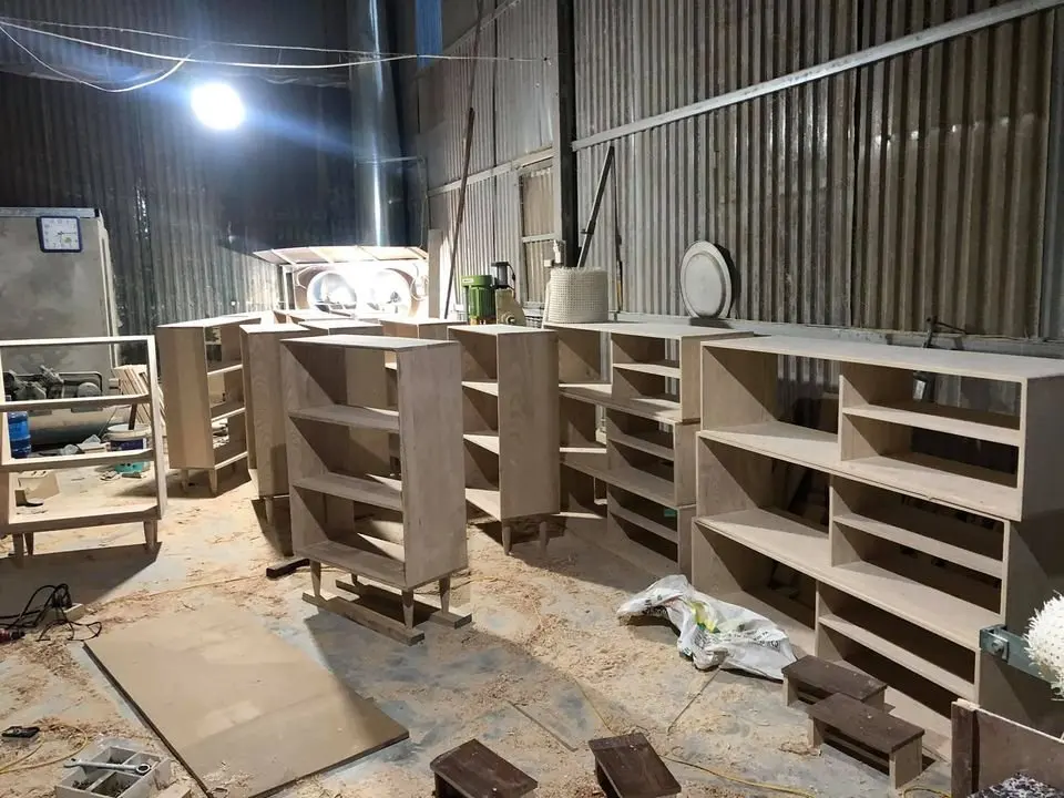 High Quality Wholesale Hotel Application Wooden Rattan Cabinet Export From Vietnam