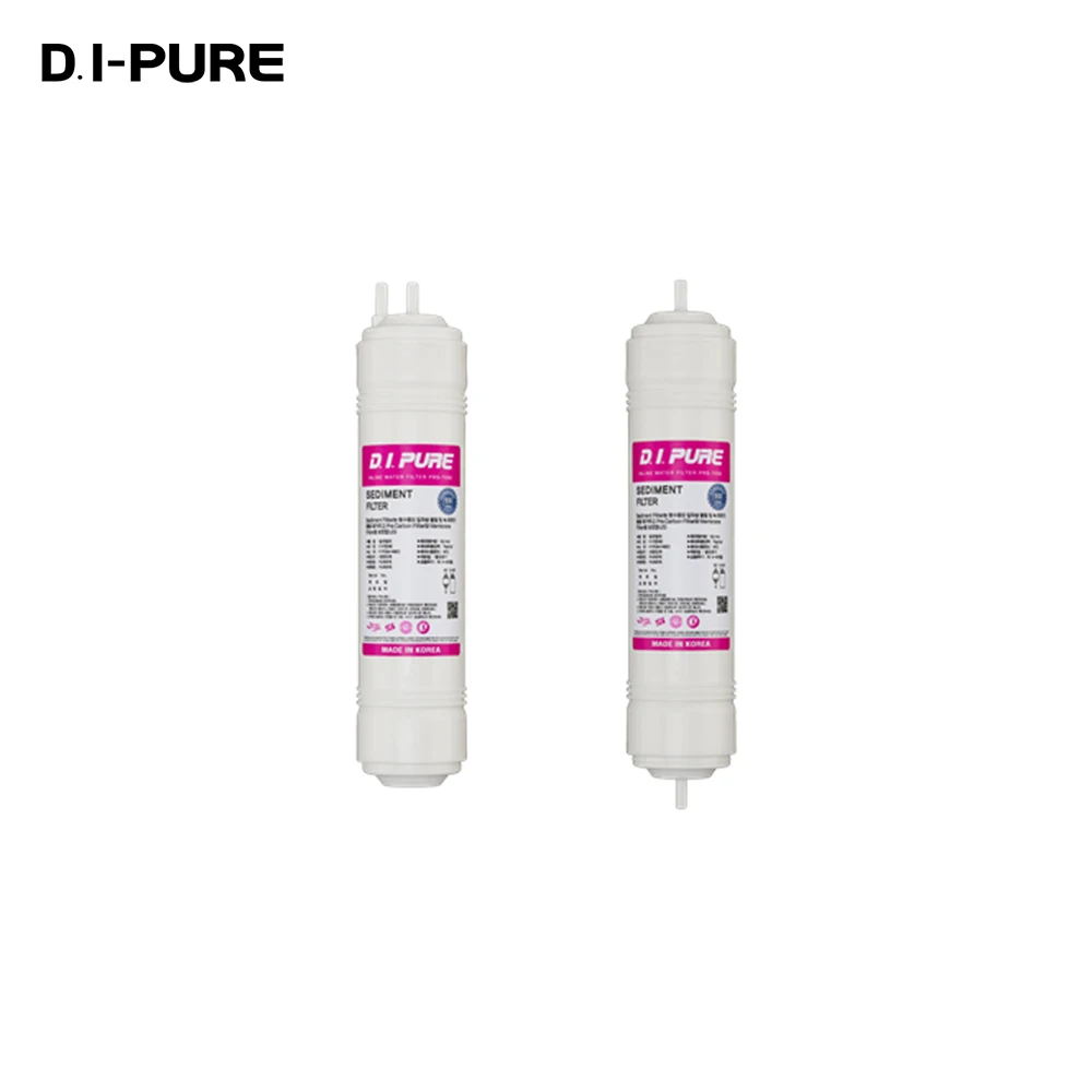 Sediment Filter 5mic Water Purifier System Hybrid Carbon Filter for Multi-functional Use Made in Korea