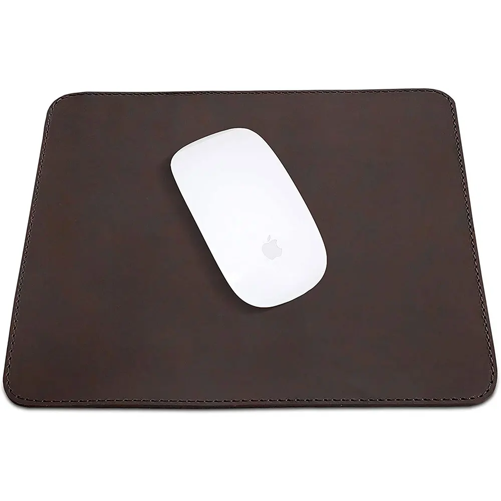 
Full Grain Genuine Leather Mouse Pad Fully Hand-Made 100% Real Leather Mouse pad for Schools, Offices 