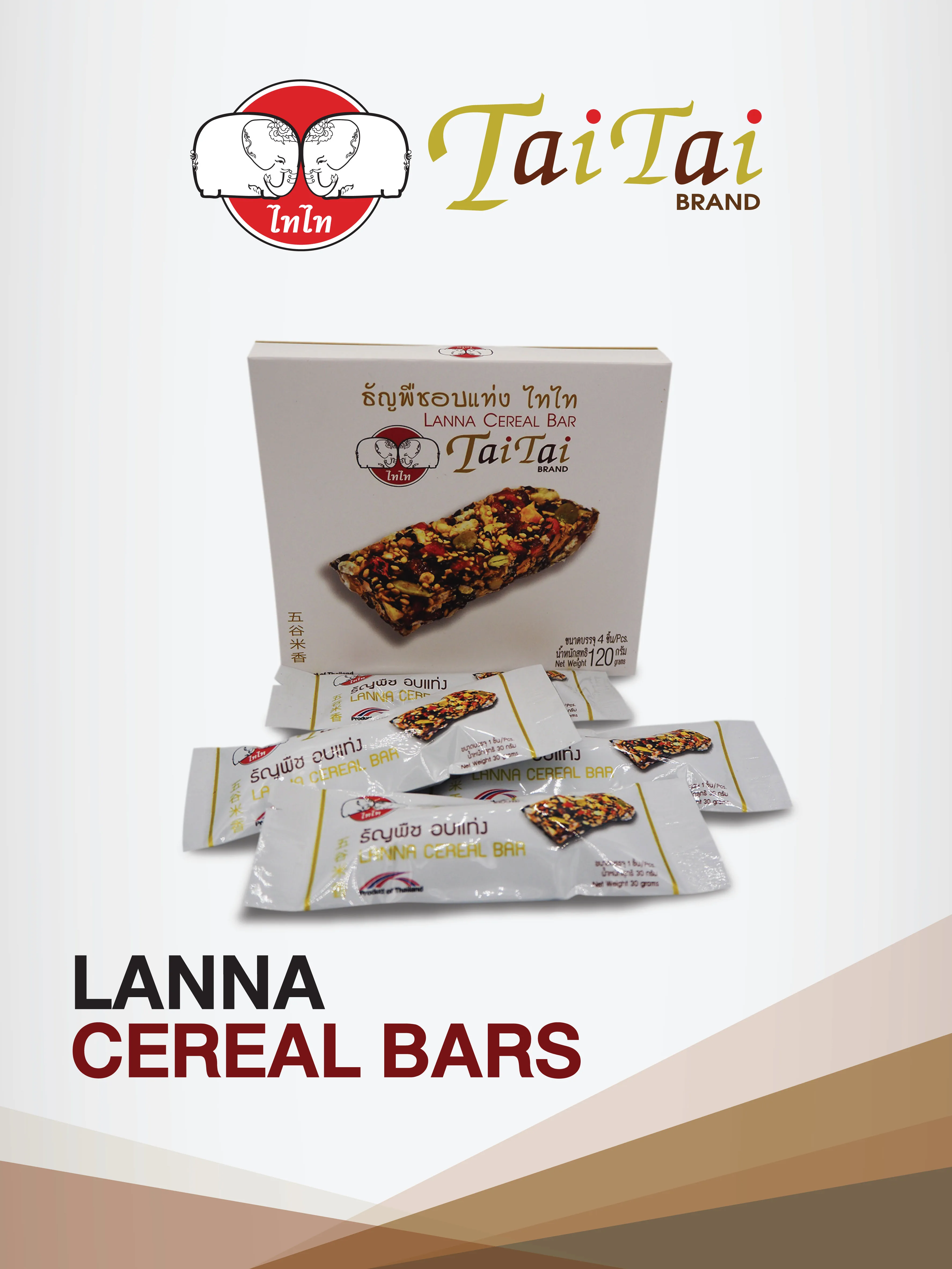 Тайские снэки из хлопьев и фруктов энергетические премиум-класса высокое качество Таиланда на экспорт