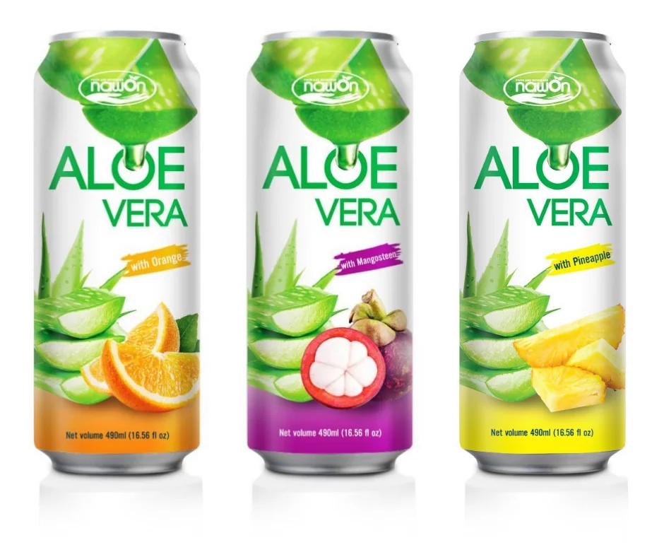 Бесплатный дизайн этикетки свежий сок алоэ вера Вьетнам лучший полезный напиток оптовая цена производитель напитков
