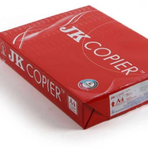 Top Quality JK Easy Copier paper A4 70gsm A4 white paper 500 Sheet Per Ream 100% Virgin Wood Pulp for wholesale