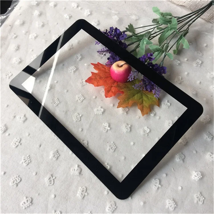 Glass factory customized b3-a10 color  touch customized  screen digitizer glass for monitor