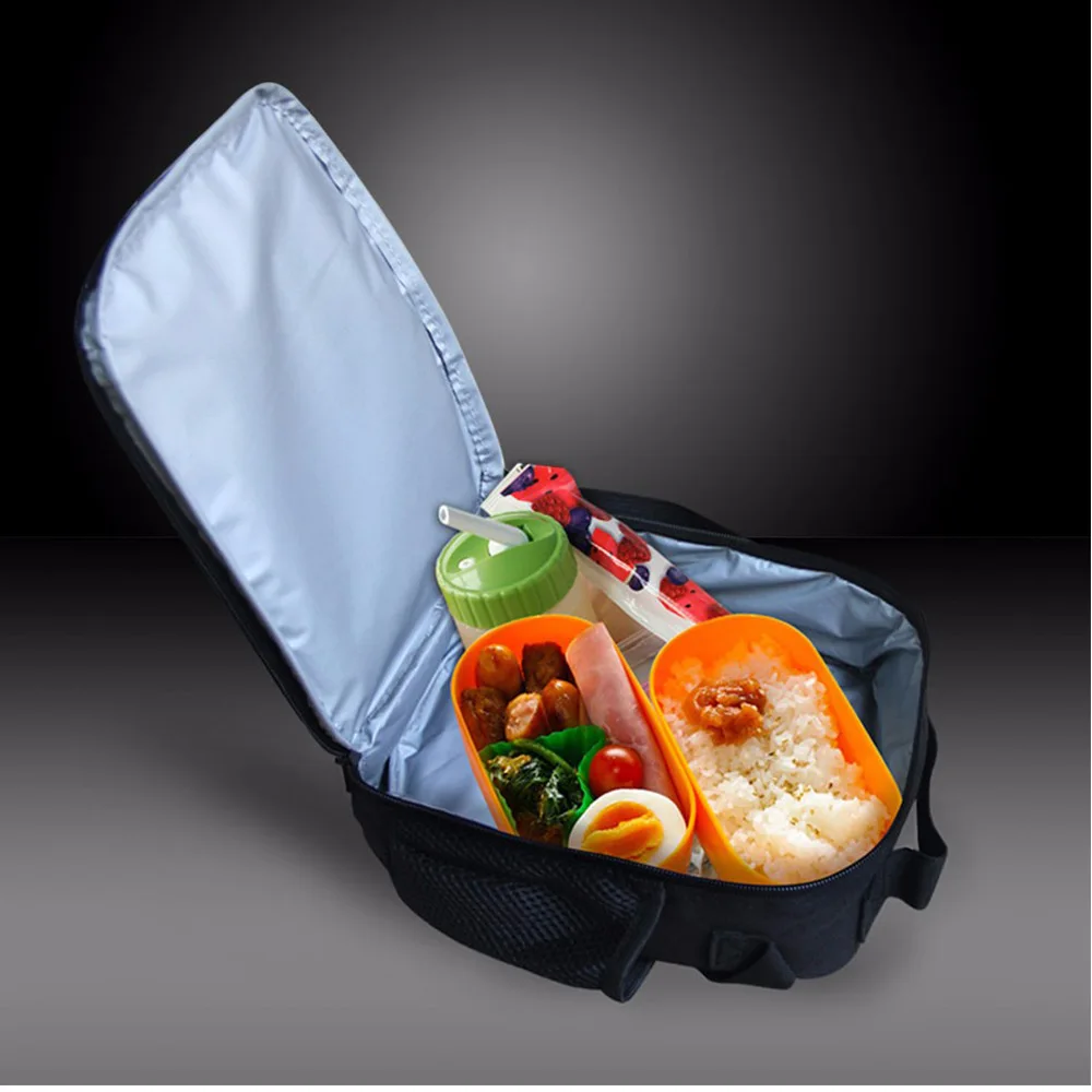 Attractive designs backpack school bag and lunch bag set sublimation blank bag