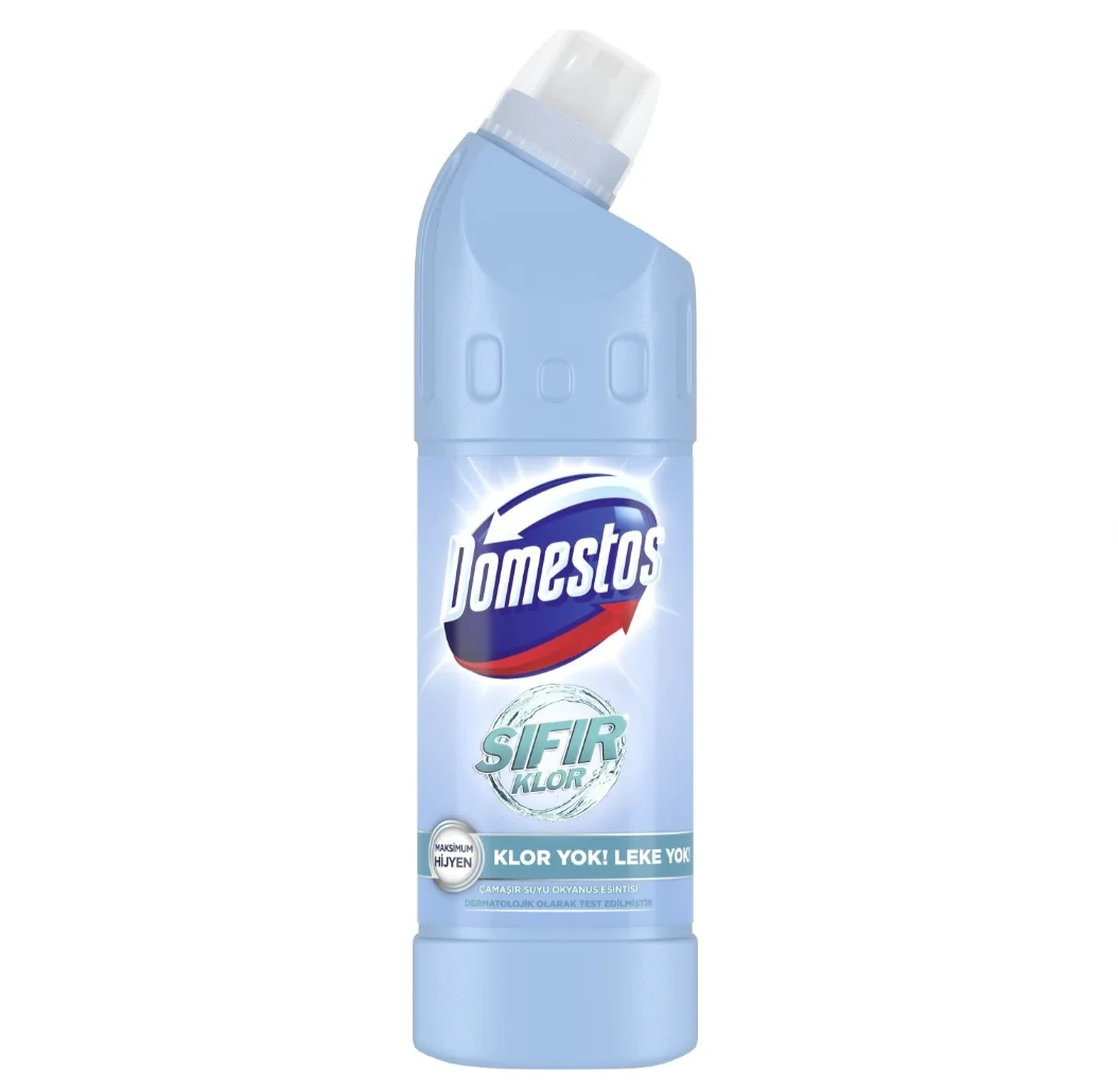 Оптовая продажа Прямая поставка с завода отбеливатель нулевого хлора Domestos Ocean Breeze 675 мл
