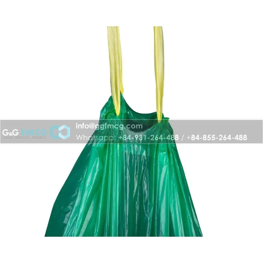 Plastic Garbage Bags, Biodegradable Garbage Bags, Wholesale Garbage Bags And Black Color Garbage Bags On Roll With Good Quality