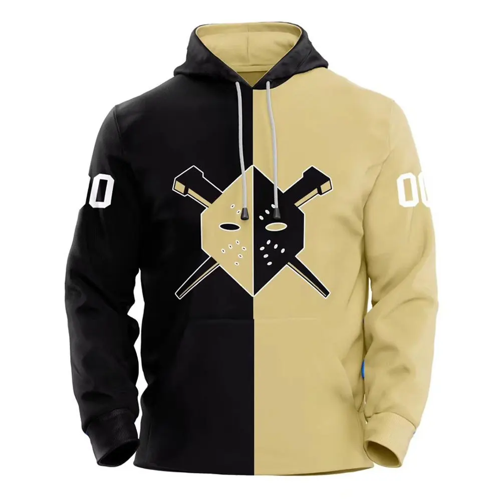 Ice Hockey Player Hockey Son Hockey Pullover Hoodie Casual Father Day Men Hoodies Custom Clothes Rife Long Sleeve Sweatshirts