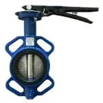 2021 High Quality GG-25 Cast Iron Body Model 070080 DN80 Wafer Type Nickel Disc Manual Butterfly Valve From Turkey