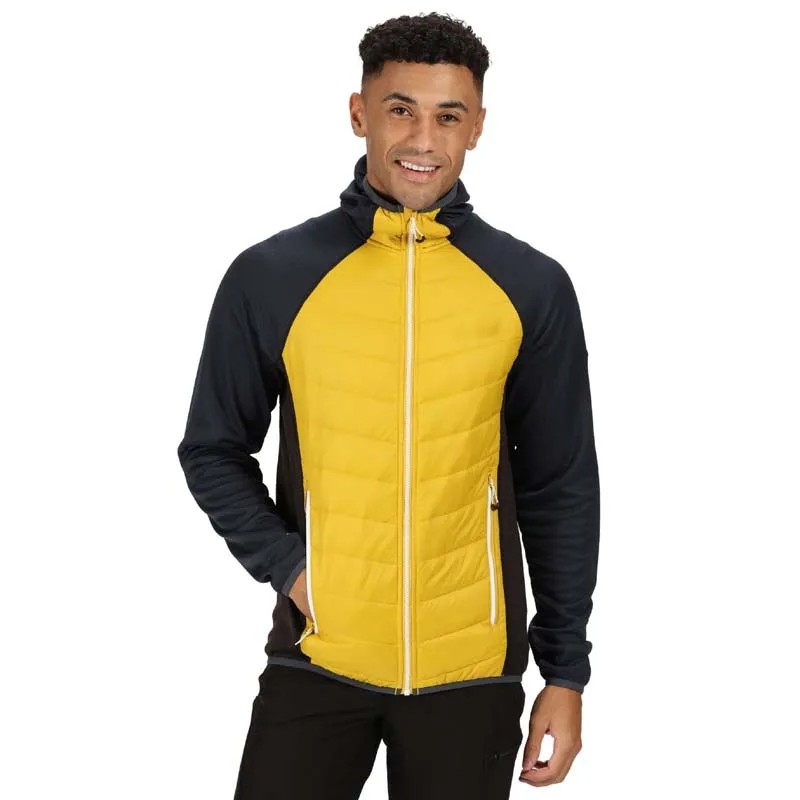 Whole Sale Men Black And Yellow Patchwork Jacket