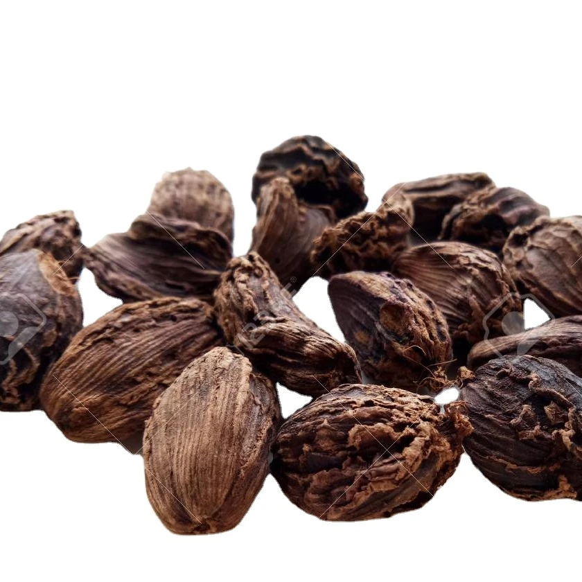 premium Quality organic black cardamom seeds whole powder husk bold natural sortex machine clean super quality