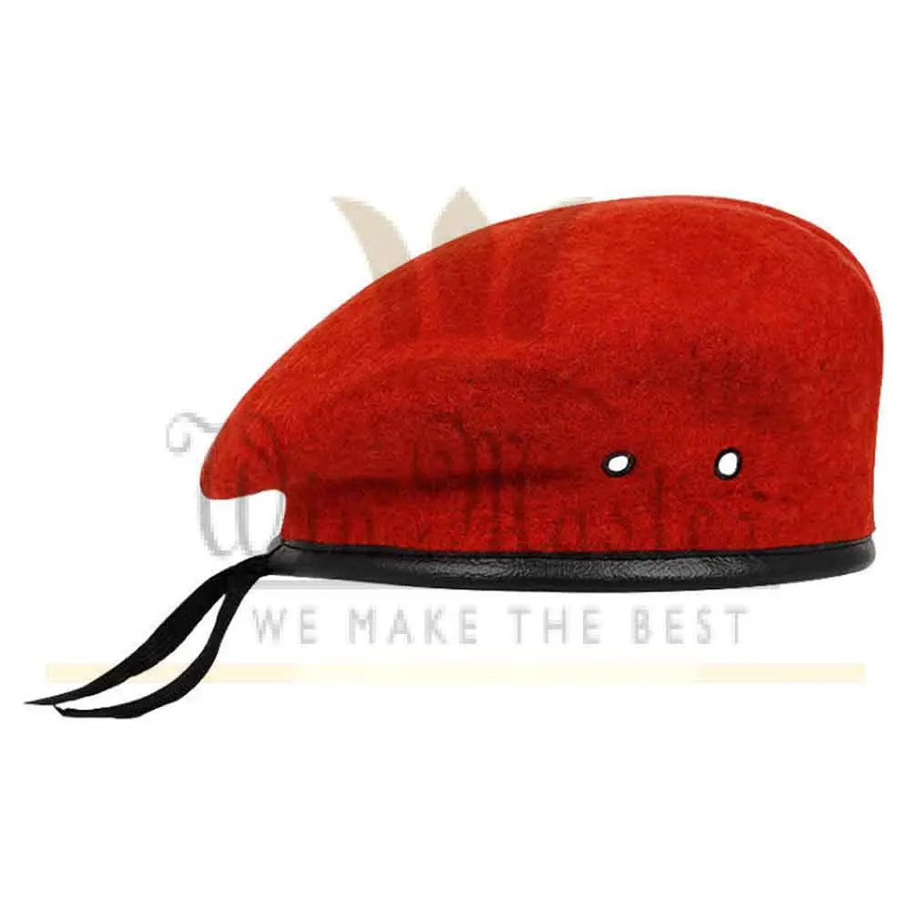 Newest Custom Ceremonial beret french Ceremonial Design beret cap for men
