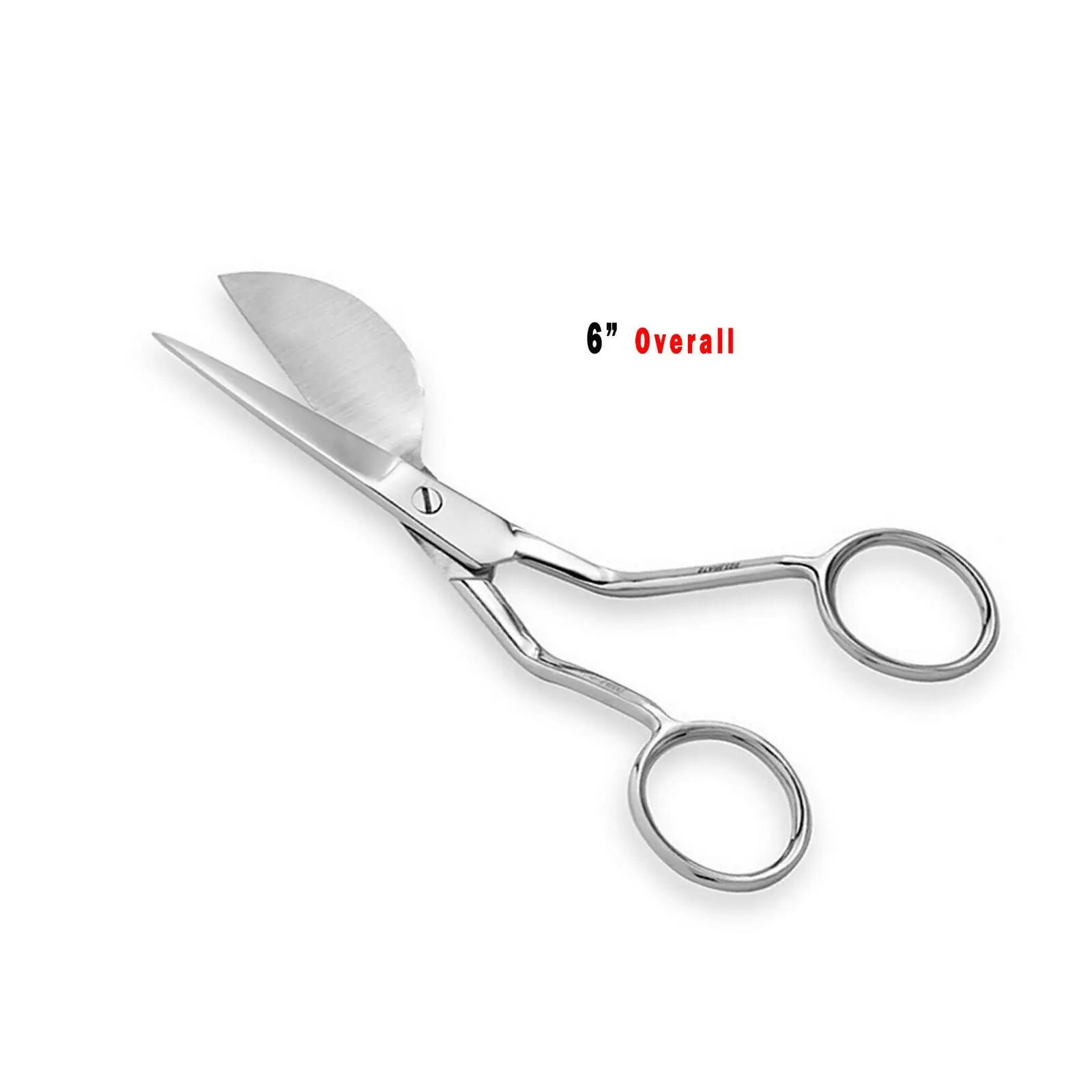 4.5 Inch stainless steel Embroidery Sewing Craft Shears gold plated stork scissors Fly Fishing Scissors Fish Scissors