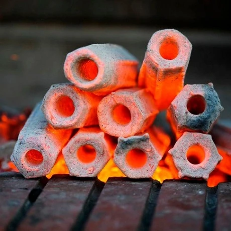 Wholesale BBQ Sawdust Bamboo Charcoal Hexagonal made in Vietnam