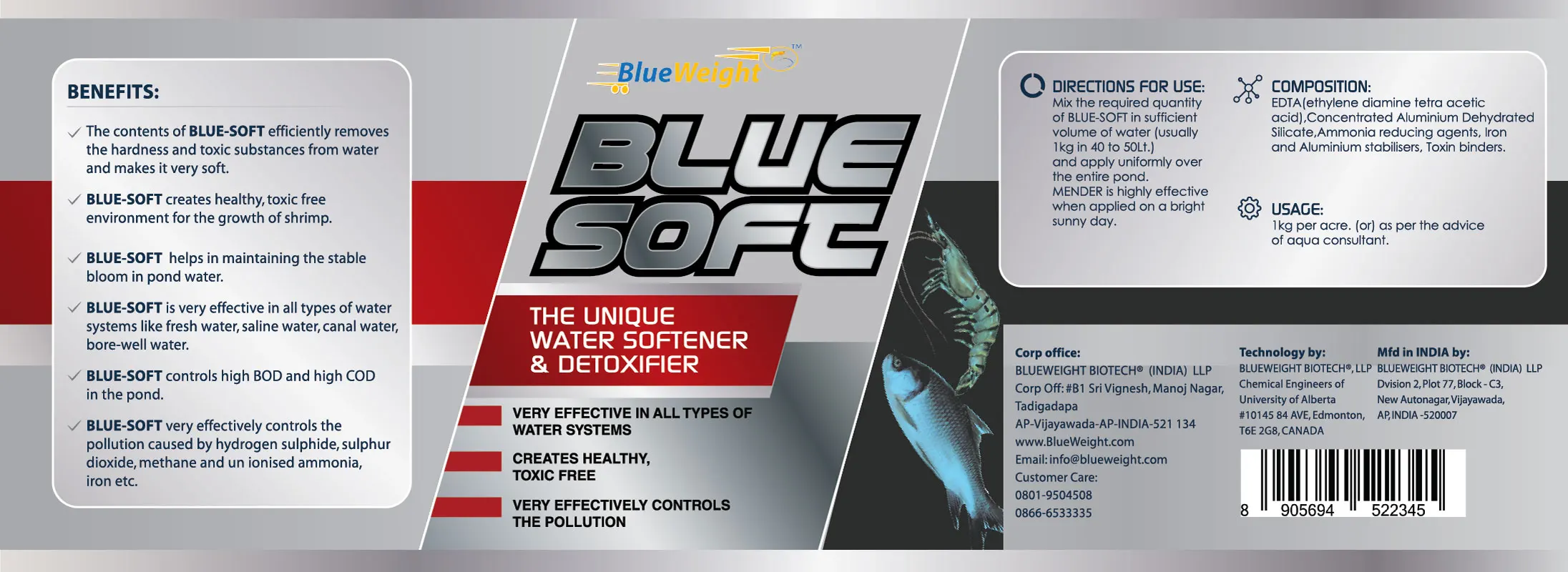 Горячая Распродажа BLUESOFT-BW создает здоровую токсичную свободную