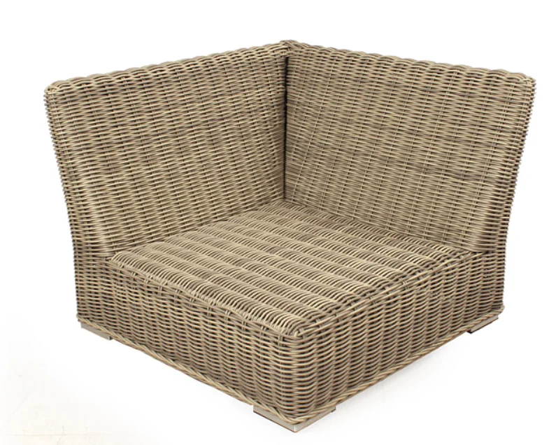 Заводская цена, алюминиевая мебель для патио с высокой спинкой, Набор садовых диванов, уличная мебель из ротанга