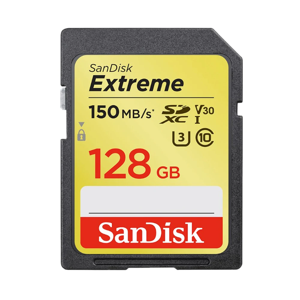 SD Memory Card U3 V30 128GB