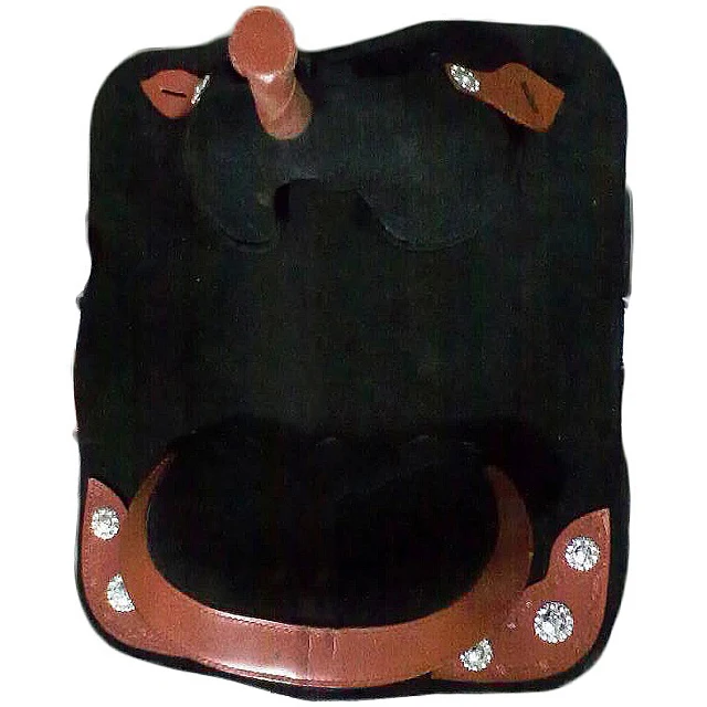 Western Treeless Saddles show saddle IN;34648 14 15 16 17 18