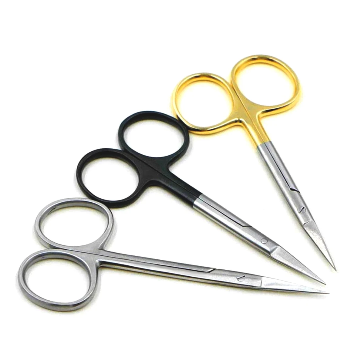Ordinary Surgical Eye Scissors Beauty Scissors with Stainless Steel Metal Manual Power Source Mol Safety Standard Cutting Tissue