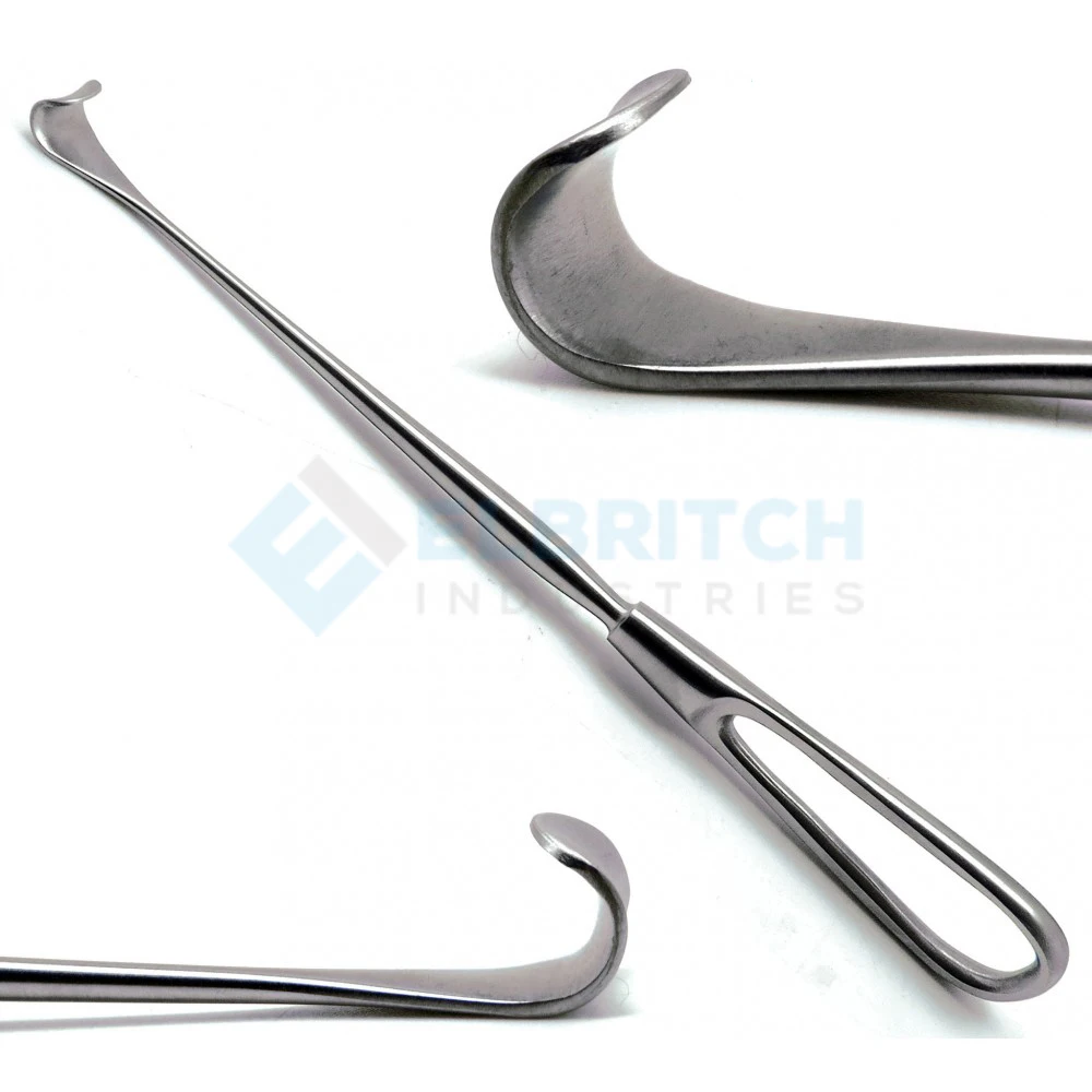 4 Pieces Set of DESMARRES Eye Retractor 11mm, 13mm, 15mm, 17mm Ophthalmic Surgical Ophthalmology Stainless Steel Instruments