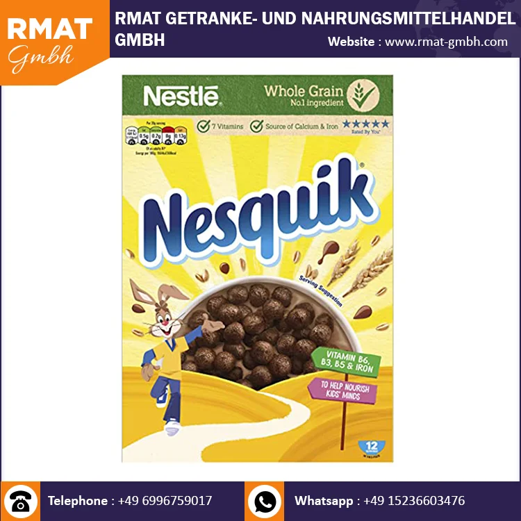 
Nestle Nesquik Cereal chocolate 620g Bulk Supply 