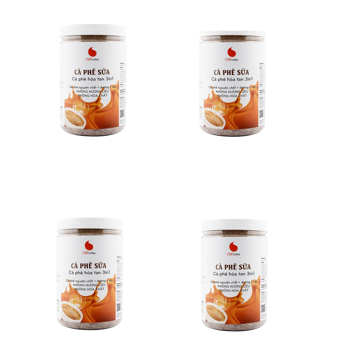 Good Quality Arabica Instant Coffee Mix Milk Powder No Additives Jar 500g And Weight 0.5kg