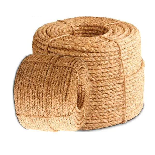 Hot Selling Agriculture Grade 100% Organic Twisted Coconut Coir Fiber Ropes Coco Fibre  Leading Exporter and Manufacturer Best