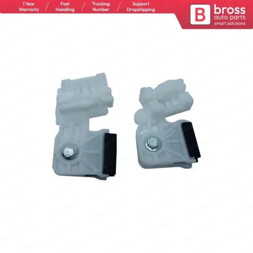 BWR5183 Power Electric Window Regulator Repair Clips 824502H000 LA+LB Front Left Door  824712H000, 824713K001, 9553-6545L,