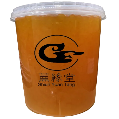 Персиковый поппинг Boba Сделано в Тайване высокое качество оптовая продажа