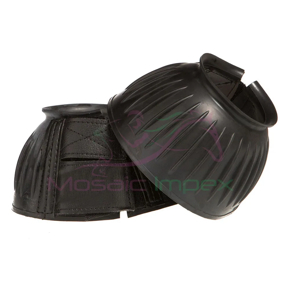 Good Quality Rubber bell boots OVERREACH/BELL HORSE BOOTS EQUESTRIAN HORSE EQUIPMENT