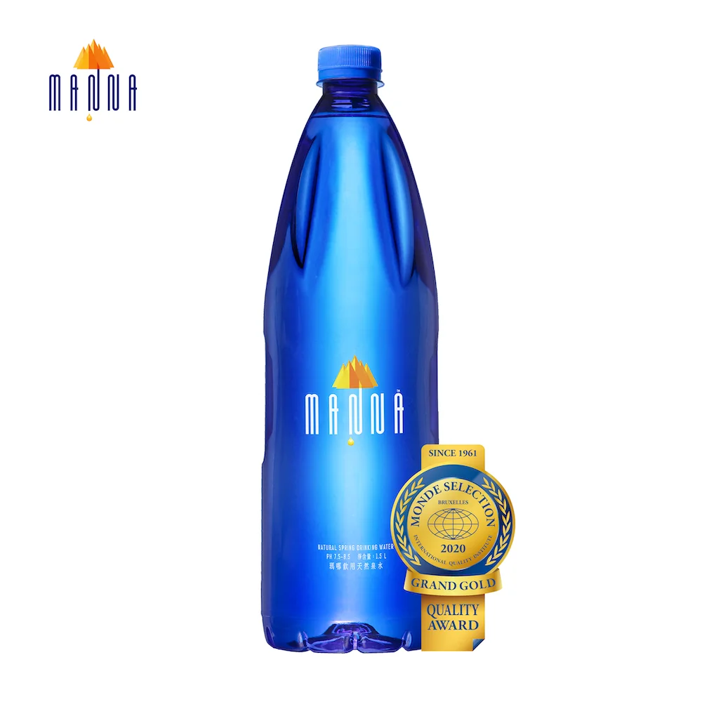 Nature bottled Spring Clear water 1.5 Liter Non Sparkling mineral Drinking water