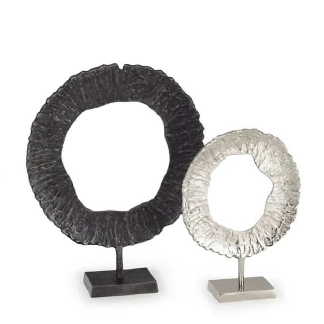 Buy Top Grade Metal Made Sculptures with Modern Designed For Home Decoration Uses By Indian Exporters Low Prices