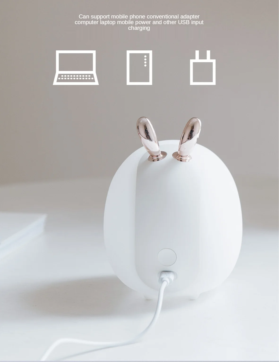 LED Home Decoration 2021 Hot Sales Newest Trending Gadget Led romantic gift color changing night light moon lamp (Home+)