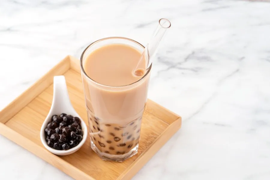 
Taiwan Bubble Tea Supplier Tapioca Pearl Ball For Boba Shop 