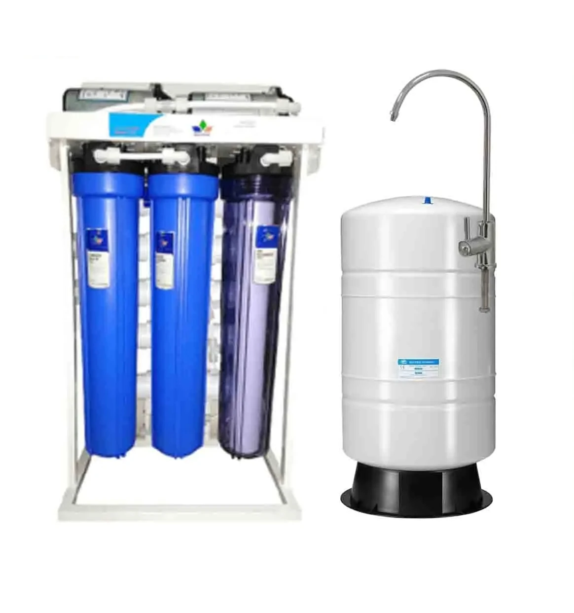 SEMI Industrial 400 GPD RO Membrane Water Purifier  5 stage water purifier made in Vietnam