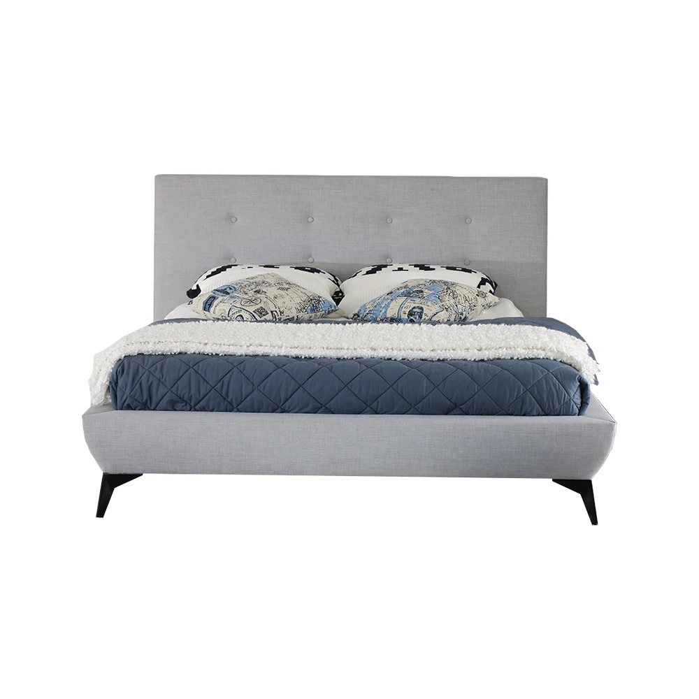 2019 Fabric Chesterfield Bed Frame of Modena Bed l