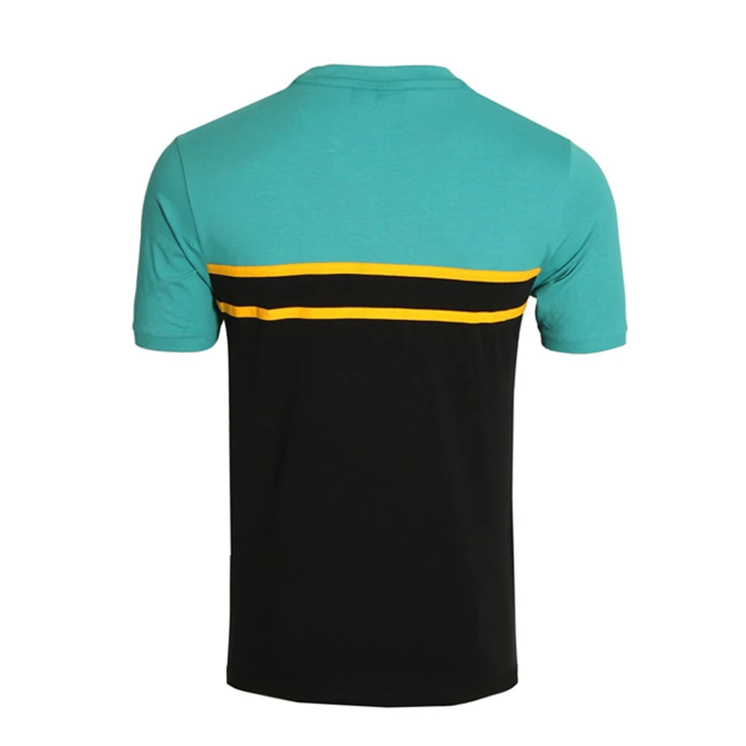 Best Quality custom Logo and design Summer Round Neck Short Sleeve Fitness 100% Polyester Men Sport T-shirt