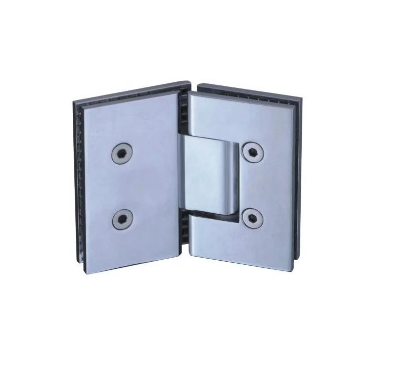 
Square Corner cut-out Frameless shower door hinges 135 degree high quality 