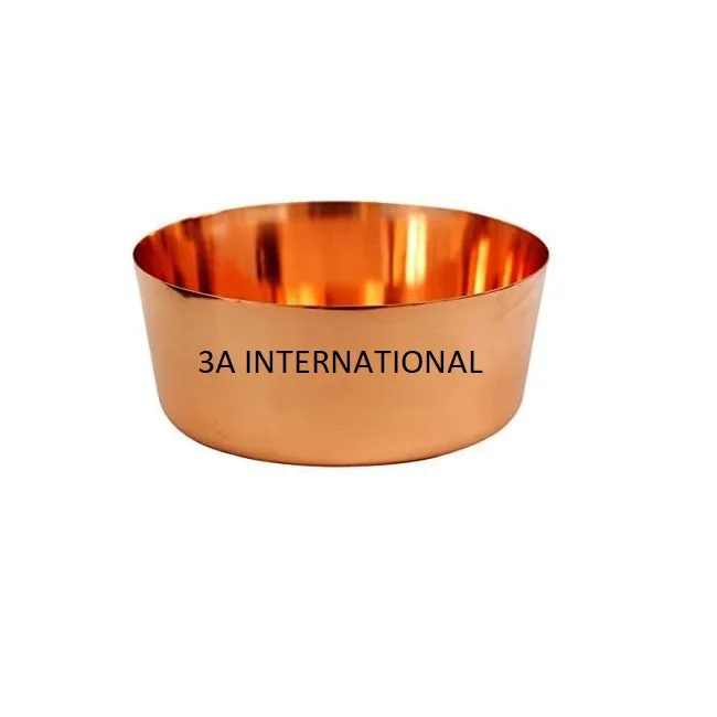  Блестящие металлические миски ручной работы с деревянной основой для собак и кошек миска кормления домашних животных из Индии