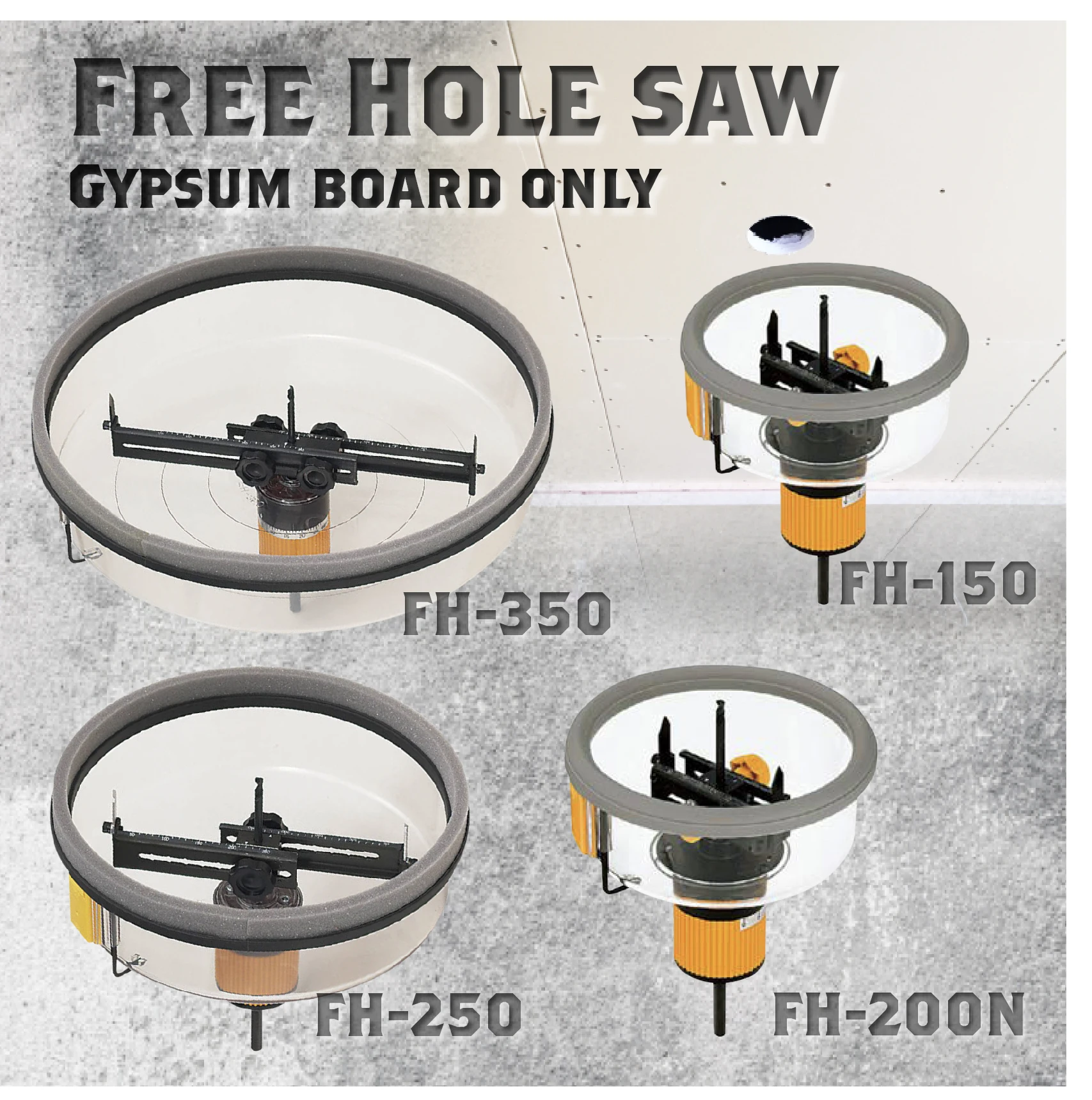 Japan holesaw not damage anything Inside thing the wall electric core drill bit