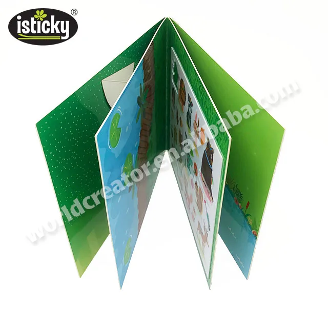 Forest 3D Books for children with TPR Sticker