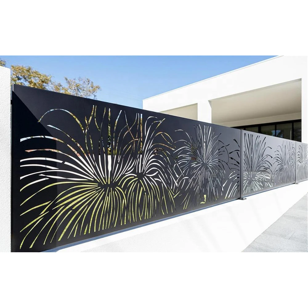Supplier Exporter In Stock Vietnamese Laser Cut Stainless Steel Fence Manufacturer