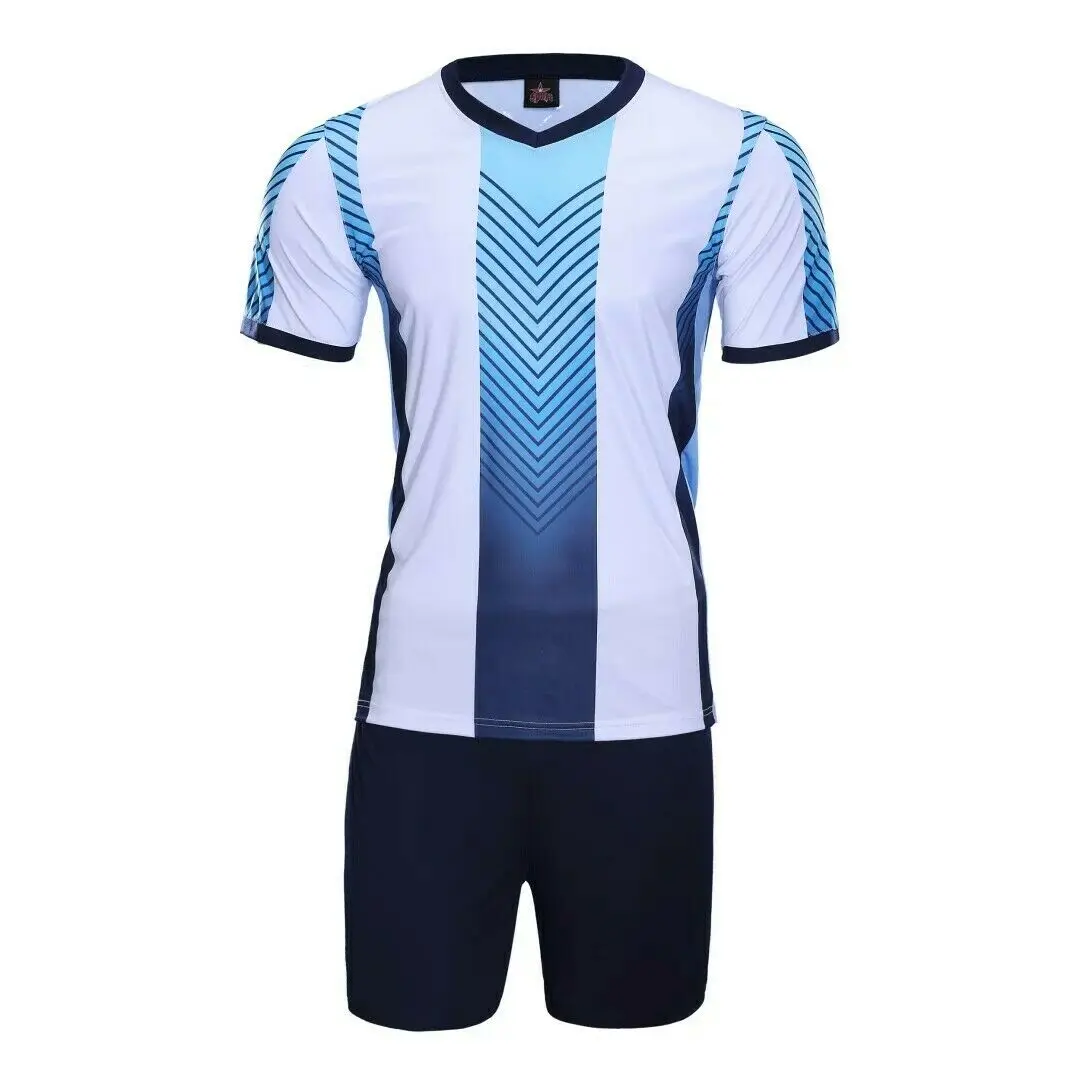 
Custom Thailand Quality Men City Club Training Shirt Adult Soccer Jersey Football Shirts set Soccer wear Soccer Uniform 