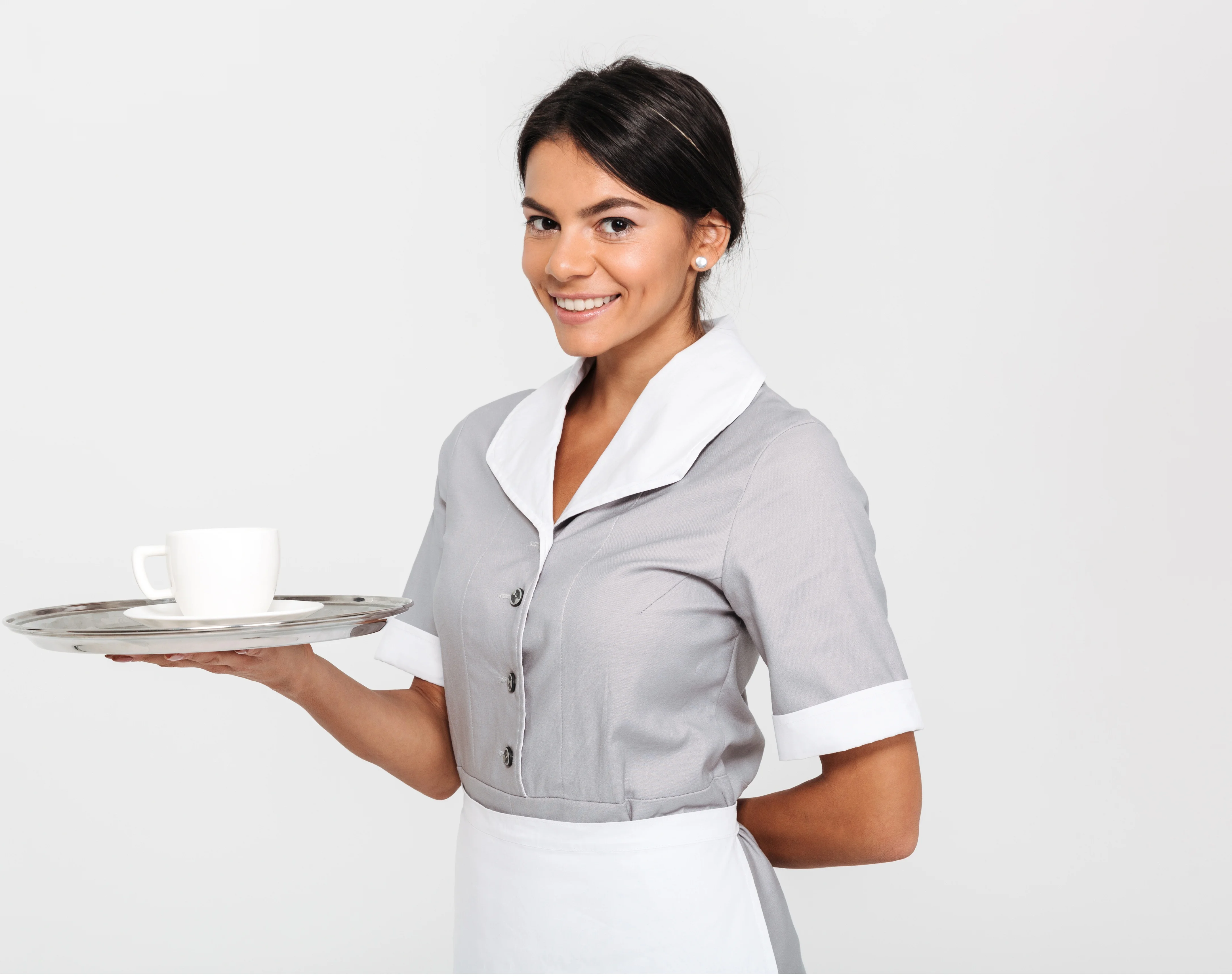 
Waiter uniform Long and Short Sleeve Western hotel restaurant coffee bar bartender concierge uniform 