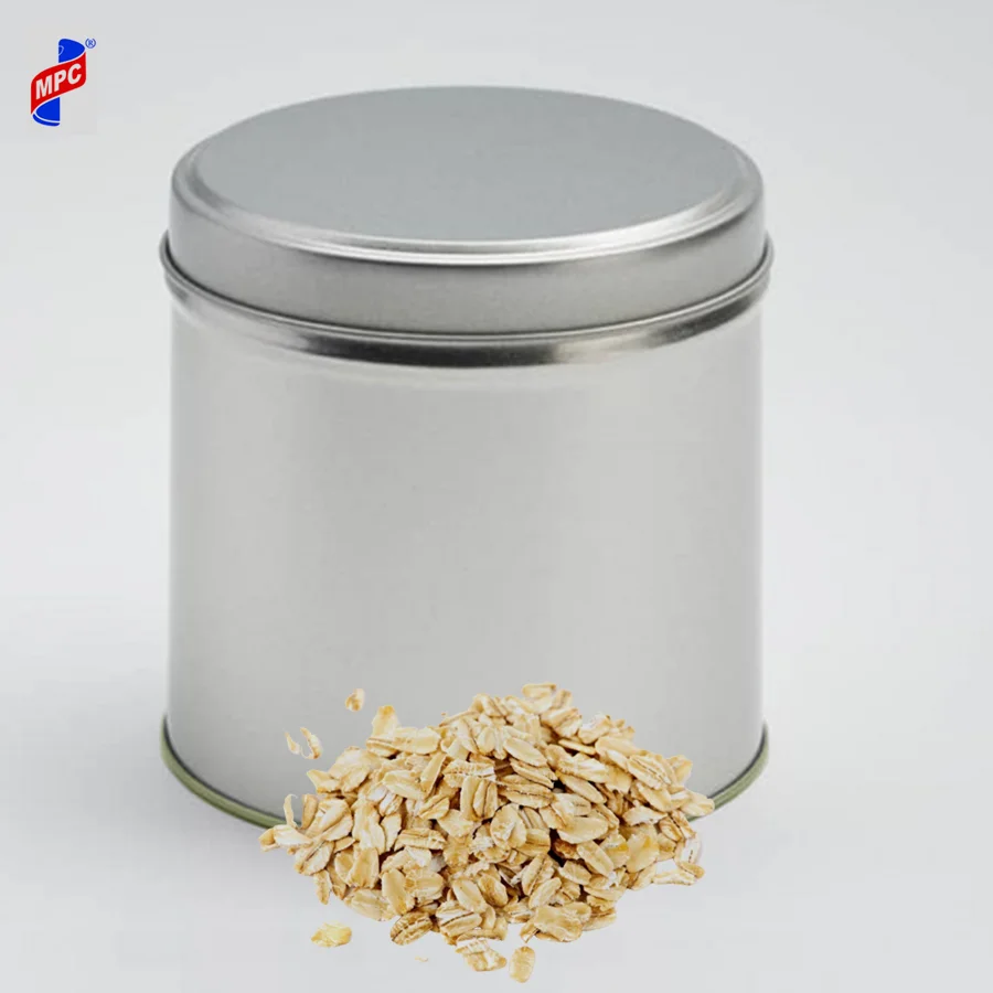 Candle Tin Tea Coffee Matcha Powder Cans Packaging Containers Round Metal Cookie Candy Cake Industrial Food Origin Type Place