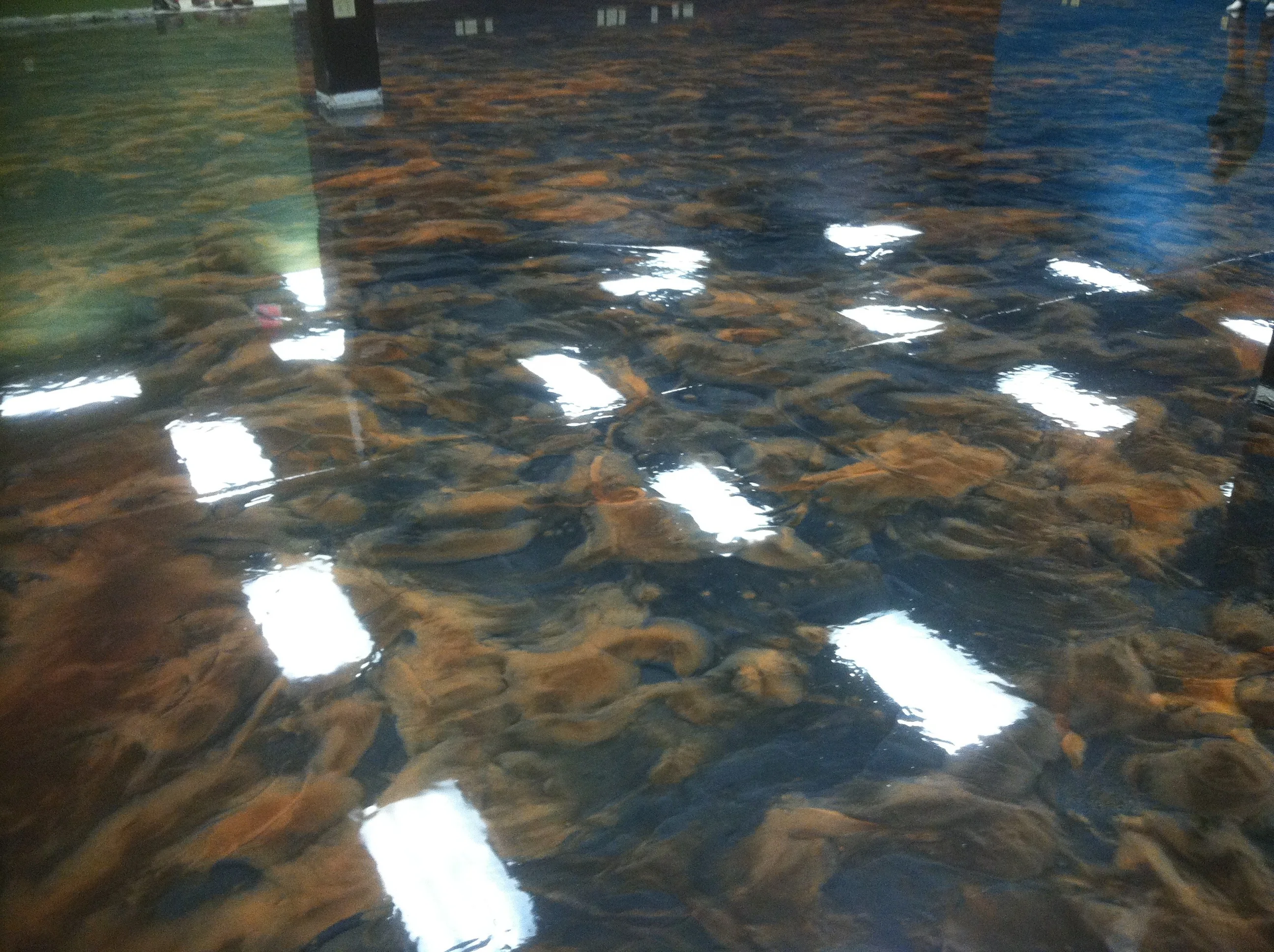 
Water-proof Crystal Clear 3d floor epoxy resin 