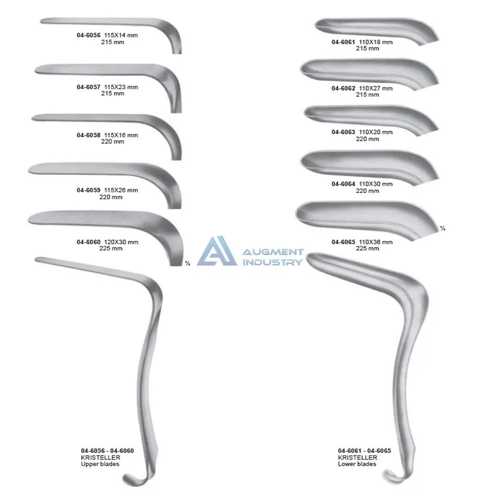 KRISTELLER вагинальный разделитель верхние лезвия и нижние лезвия 225 мм вагинальный расширитель и Ретрактор двойной расширитель
