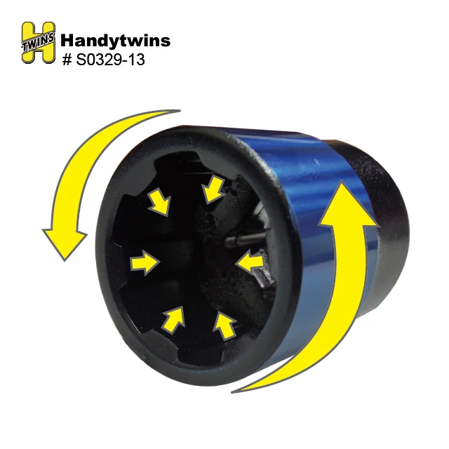 13 PCS Damage Screw Nut Stud Extractor Bolt Remover