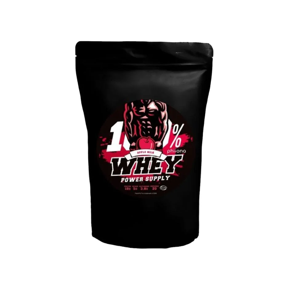 
apple flavor high protein whey powder for work out 
