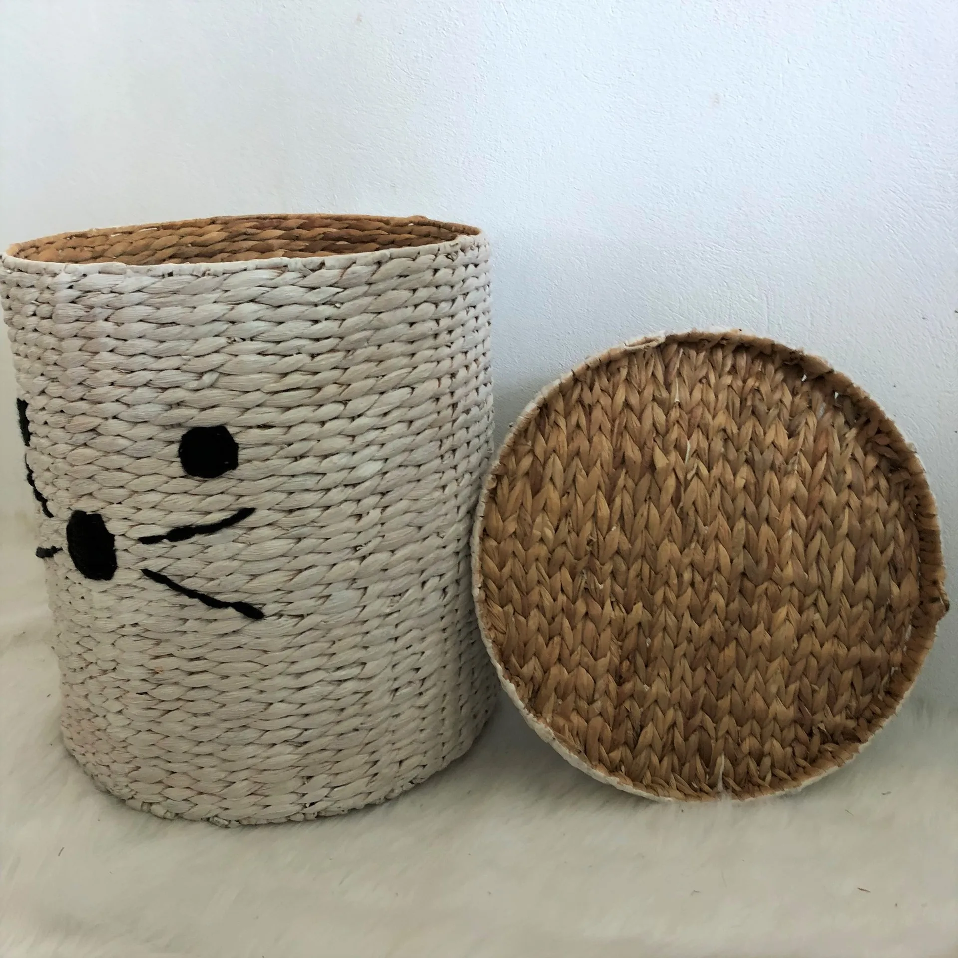 Vietnam Manufacture Kids Basket- Sustainable Hyacinth Storage Eco-Firendly Nursery Basket for Home Decor - OEM ODM